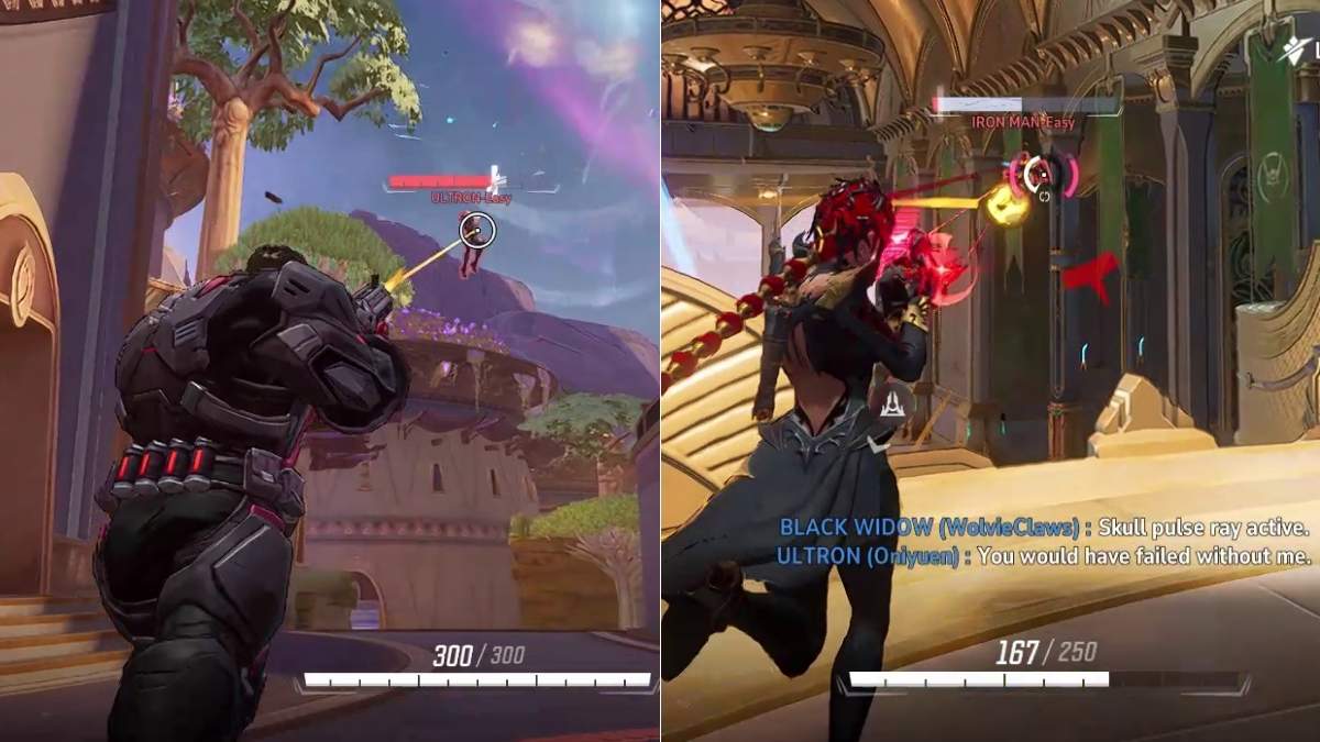 Black Widow and Punisher in Marvel Rivals