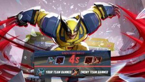 Wolverine with Ban vote in Marvel Rivals