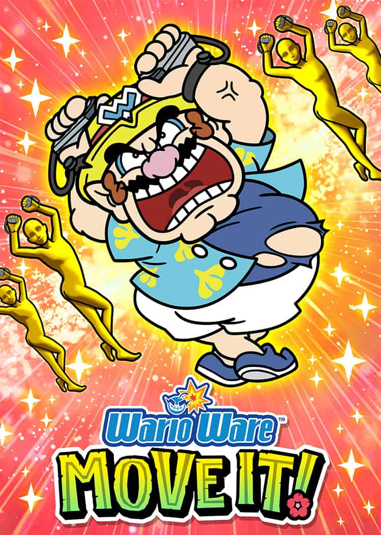 WarioWare Move It! keyart