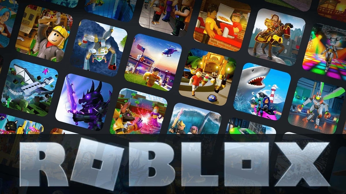Selection of Roblox games showcasing popular genres and styles