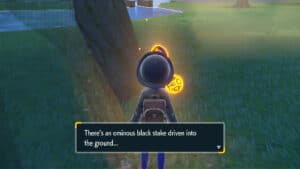 What are the Ominous Black Stakes in Pokemon Scarlet And Violet