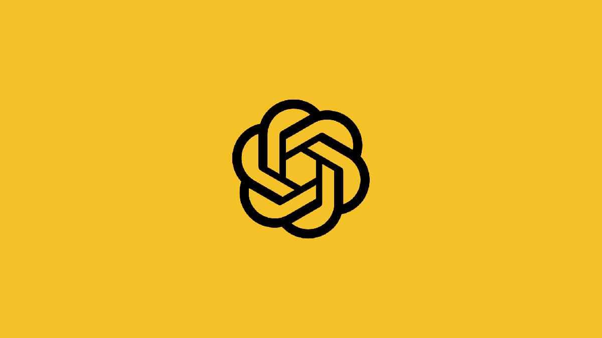 A knot logo on a vibrant yellow background.
