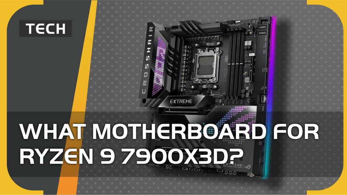 What motherboard is compatible with Ryzen 9 7900X3D?
