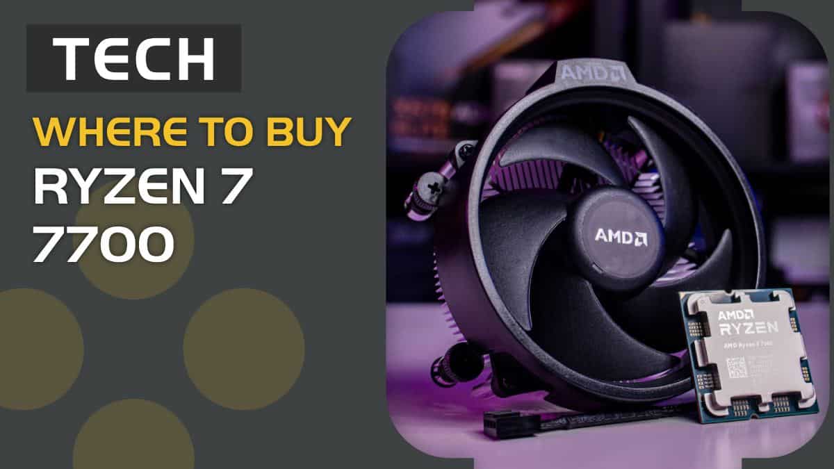 Where to buy Ryzen 7 7700 – expected retailers of “Non-X” CPUs