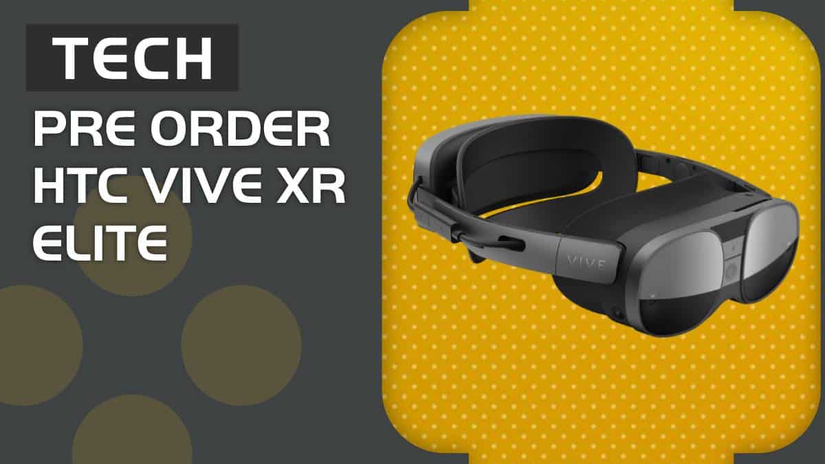 Where can you pre-order the Vive XR Elite?
