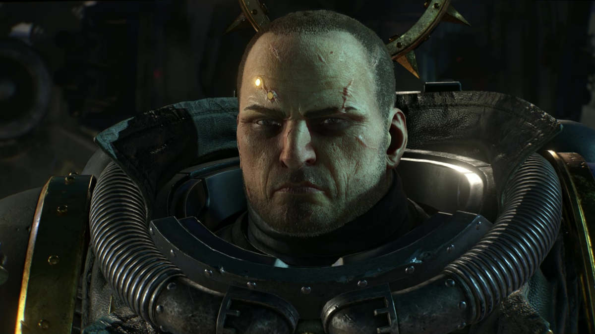 Picture of Leandros in Space Marine 2,