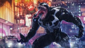 Marvel Venom HD wallpaper 1920x1080- predictions for Venom in Spider-Man 2 (PS5).
