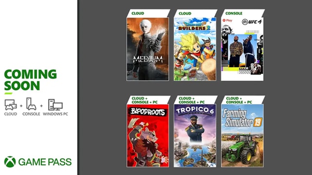 Xbox Game Pass July 2021