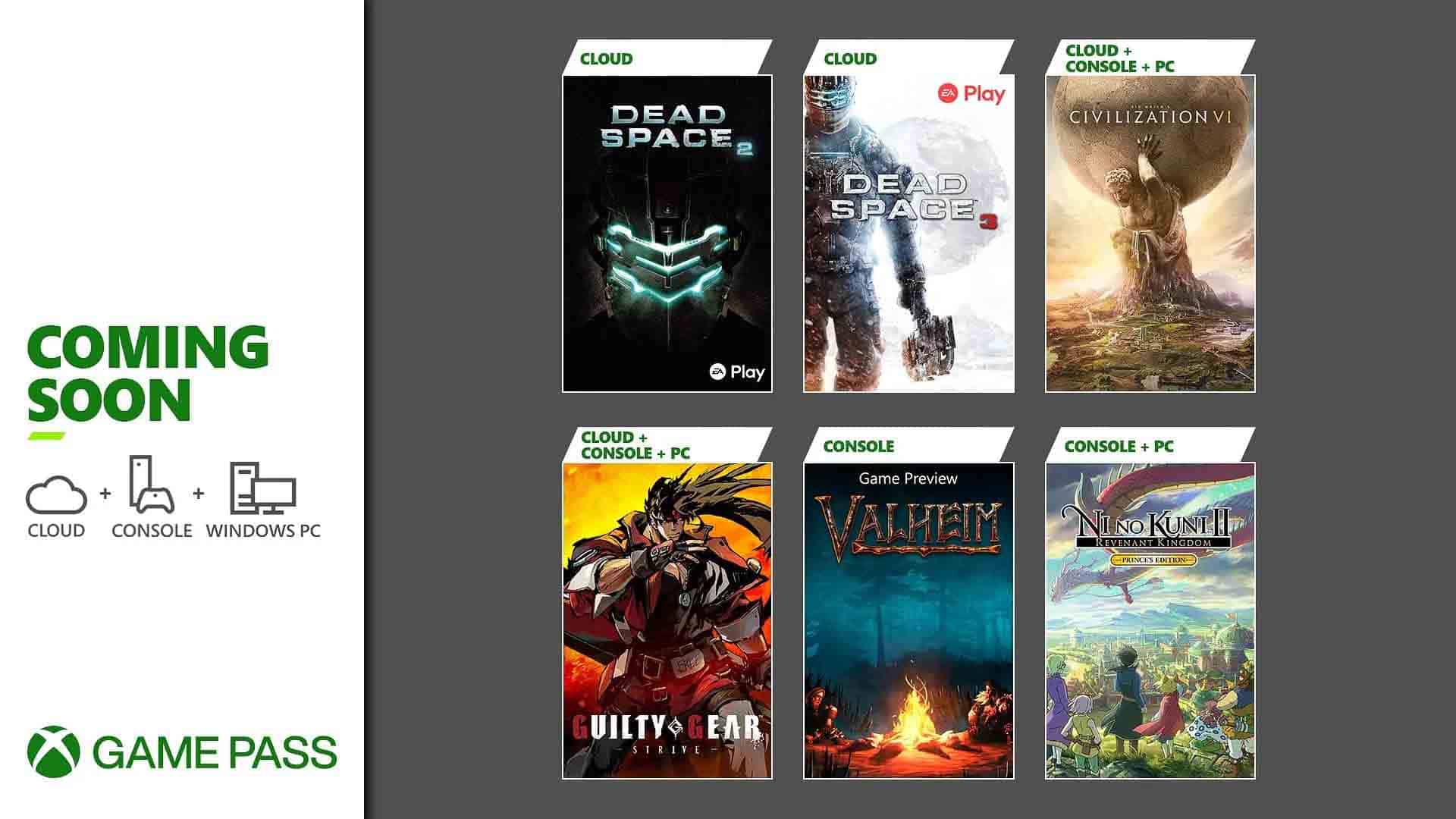 Xbox Game Pass Early March 2023