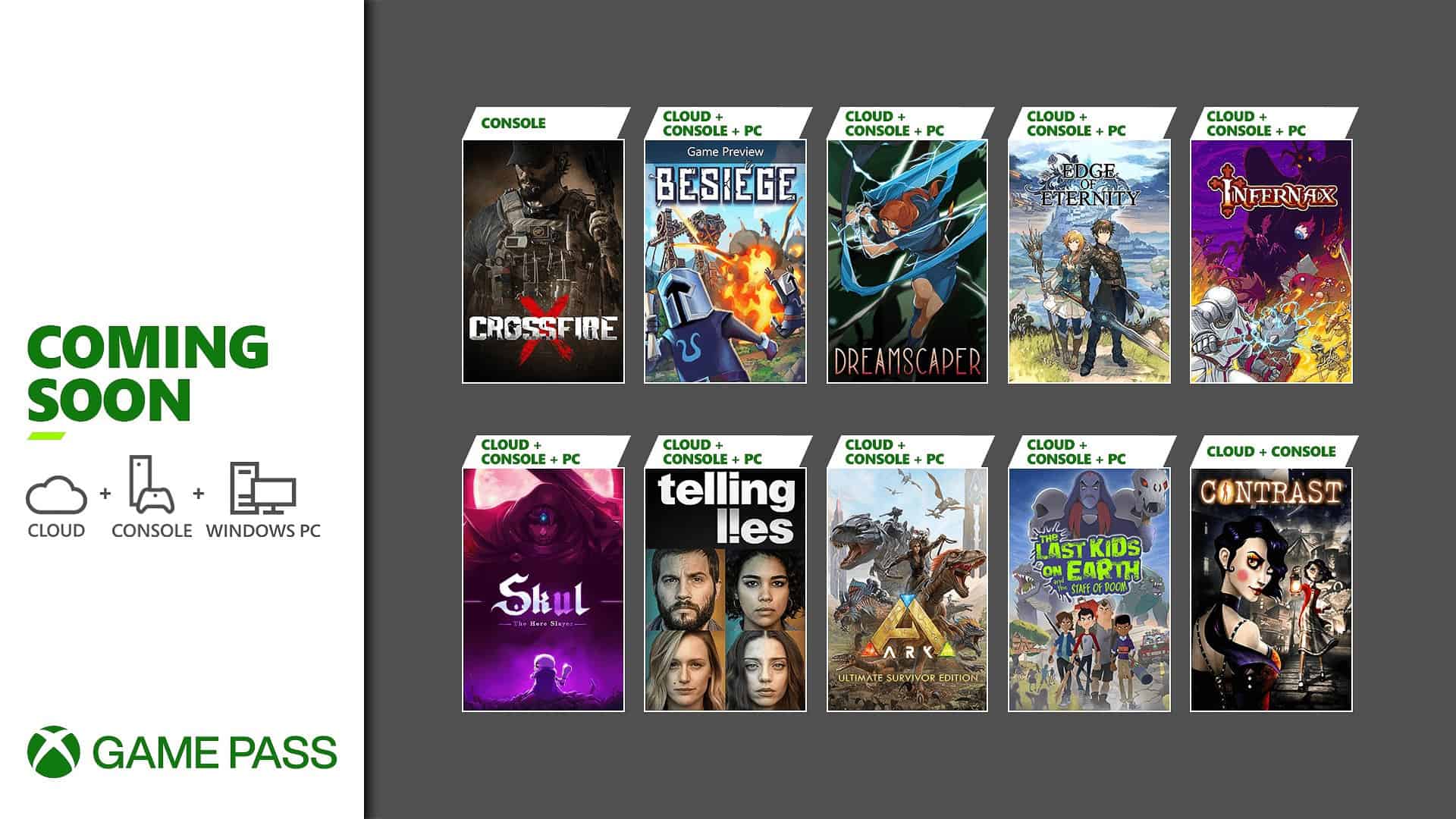 Xbox Games Pass February additions include CrossfireX, Telling Lies and more