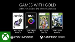 Xbox Games With Gold April 2022