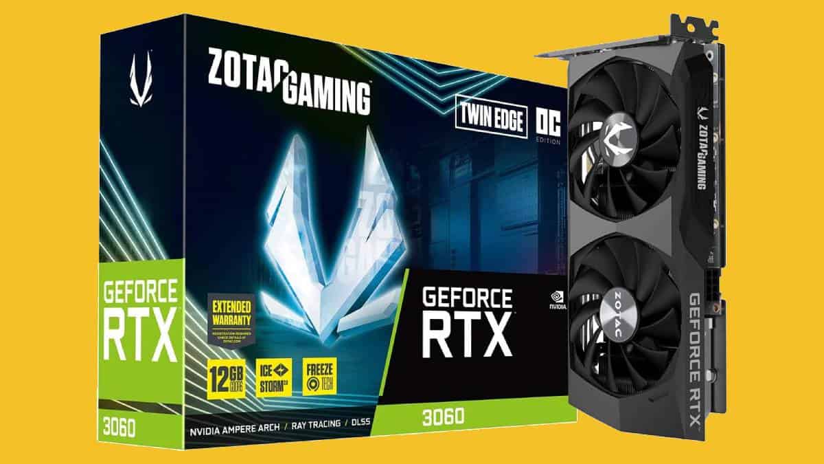 This RTX 3060 12GB GPU is only $269.99 for Black Friday