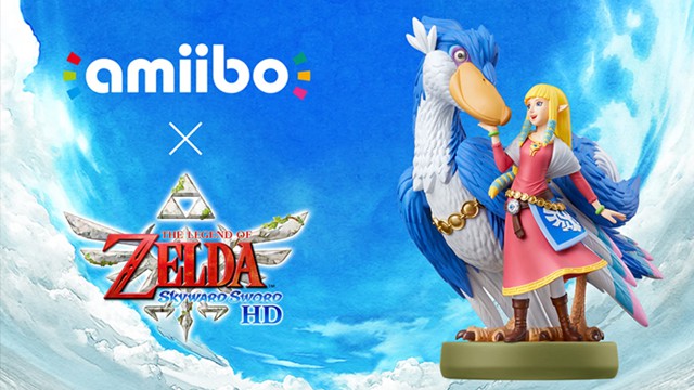 The Legend of Zelda: Skyward Sword HD will get a new Zelda & Loftwing amiibo