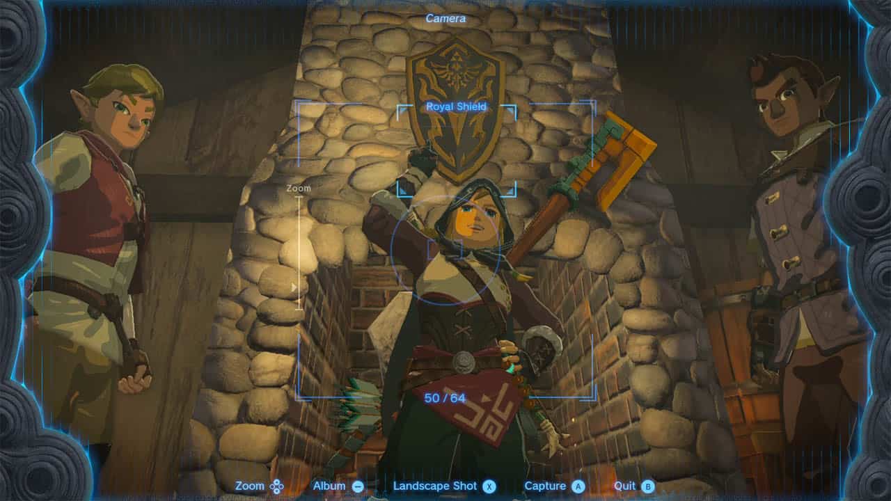 Zelda Tears of the Kingdom group selfie