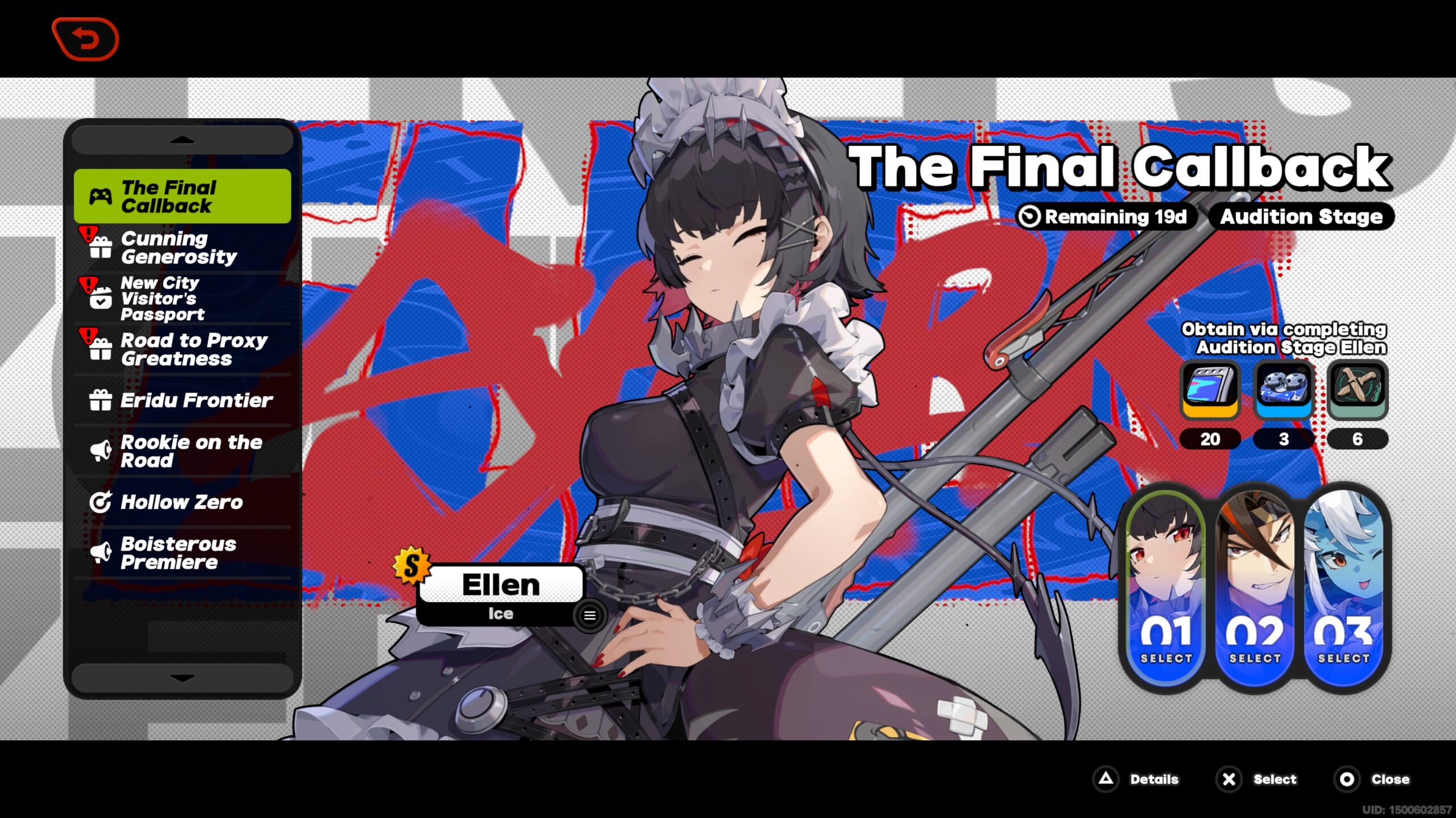 zzz 180 free pulls - the event page, with all the new-player awards