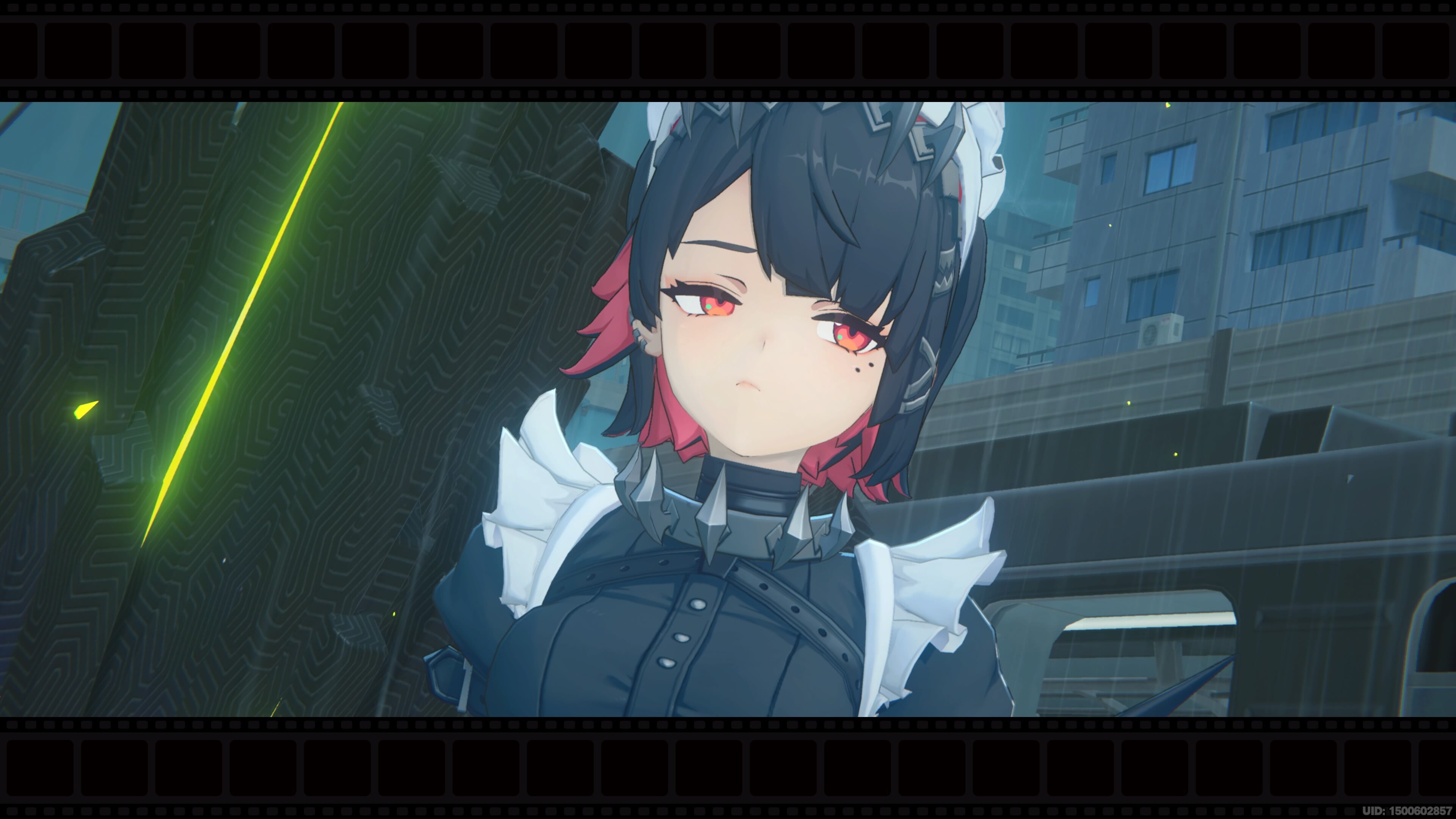 zenless zone zero best settings - a girl wearing a maid outfit in ZZZ