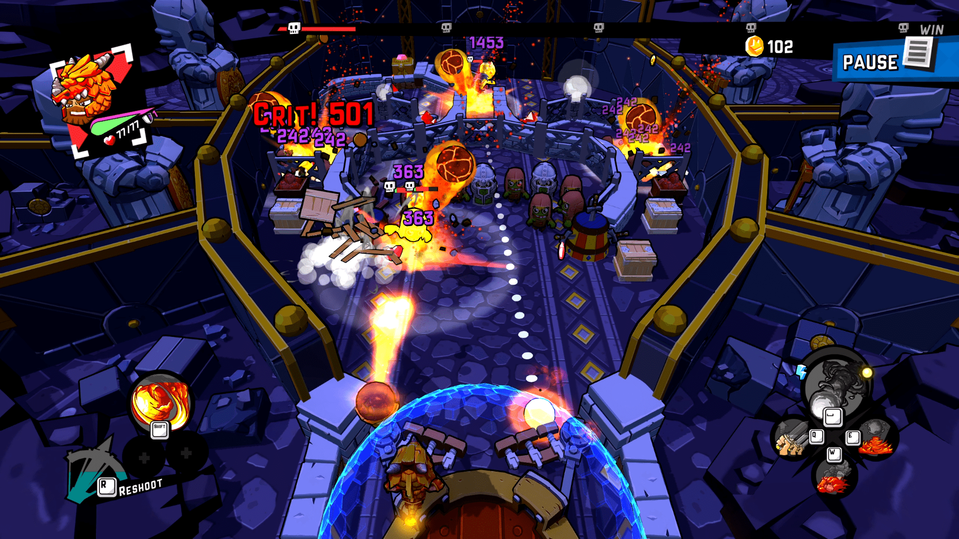 Zombie Rollerz: Pinball Heroes mashes pinball and tower defence on Switch & PC next month