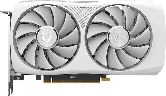 Zotac Gaming GeForce RTX 4060 8GB Twin Edge OC White Edition Graphics Card