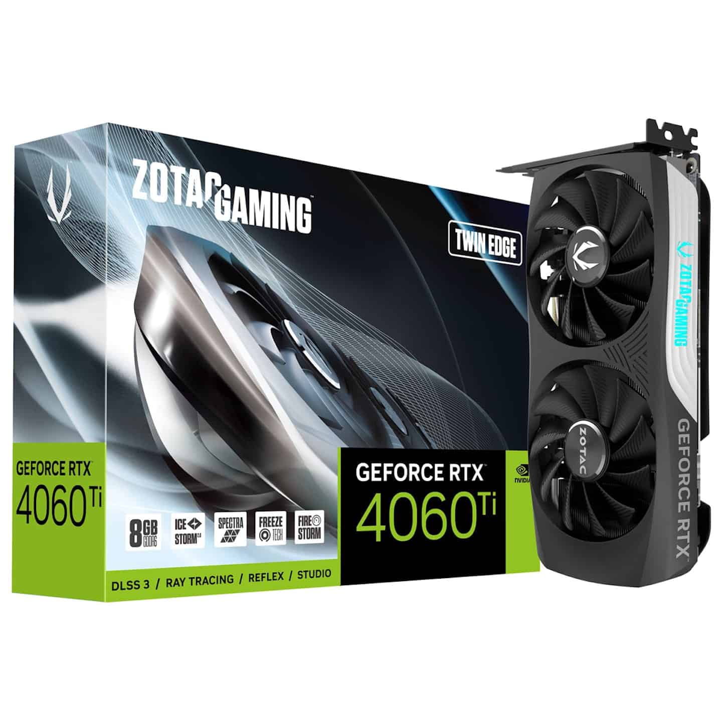 Zotac GeForce RTX 4060Ti Twin Edge 8GB