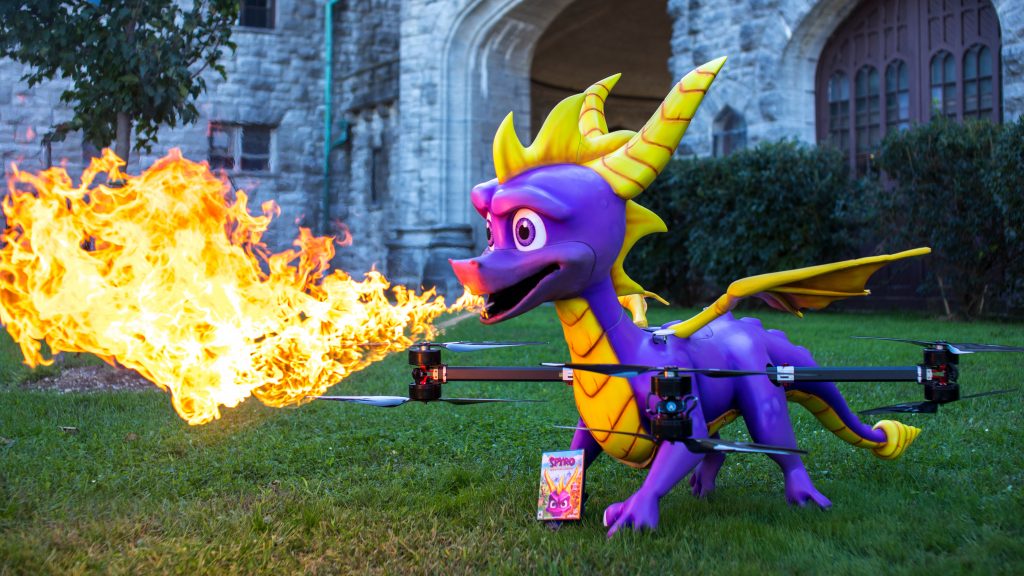 Snoop Dogg is getting a copy of Spyro Reignited Trilogy via a fire-breathing Spyro drone
