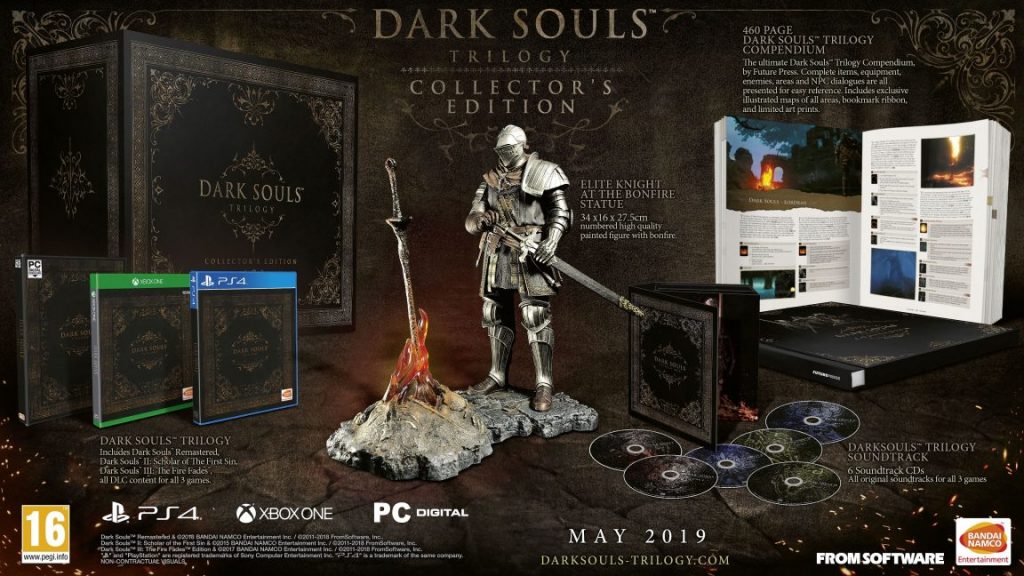 Dark Souls Trilogy Collector’s Edition revealed for Europe
