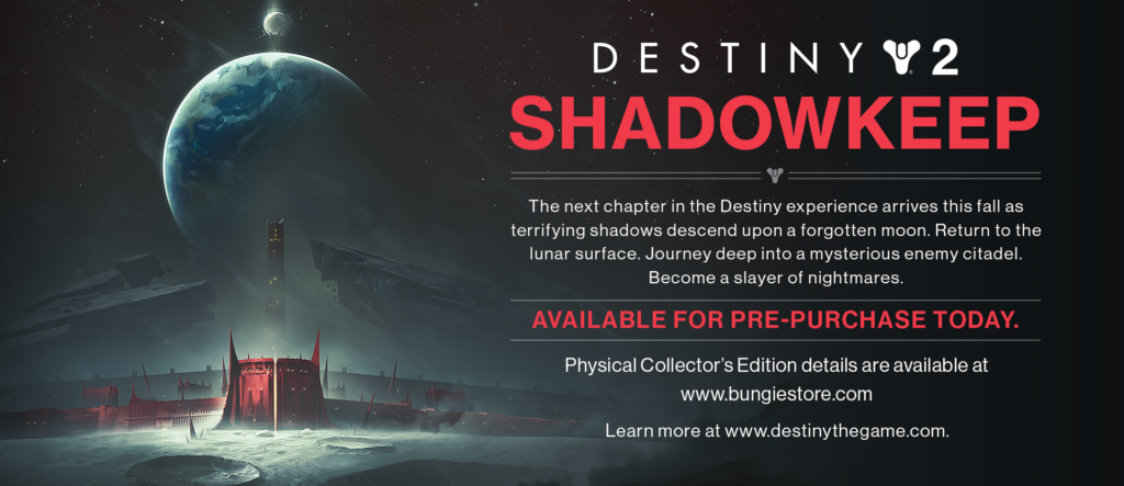 Leaks point to Destiny 2’s next expansion being Shadowkeep
