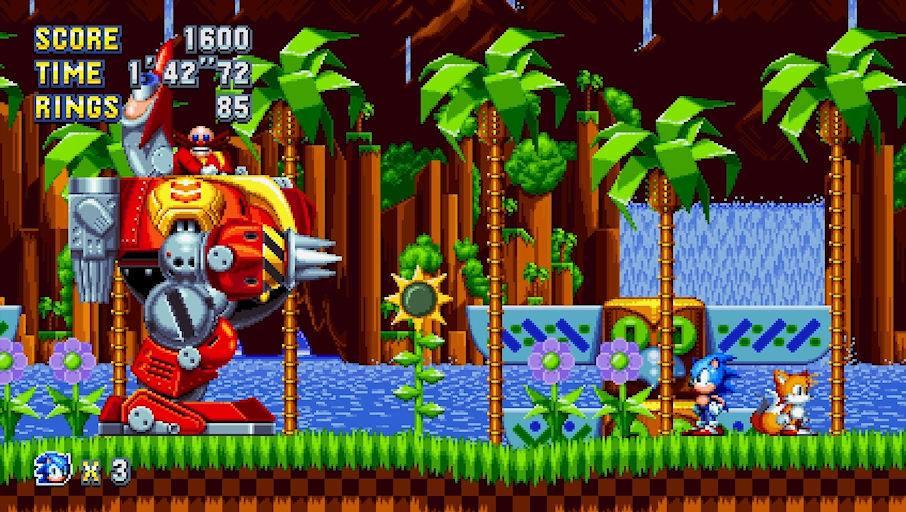 Sonic Mania kind of lags on Switch, but in a way that doesn’t affect the game whatsoever
