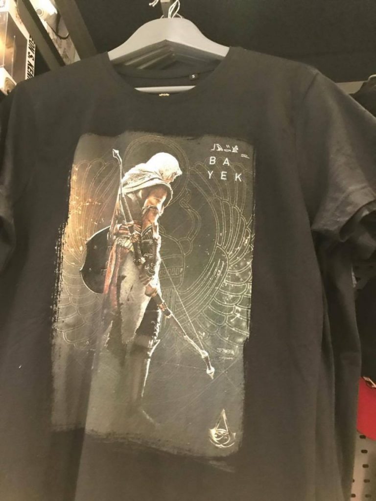 Assassin’s Creed: Origins lead character and logo leaked thanks to some t-shirts