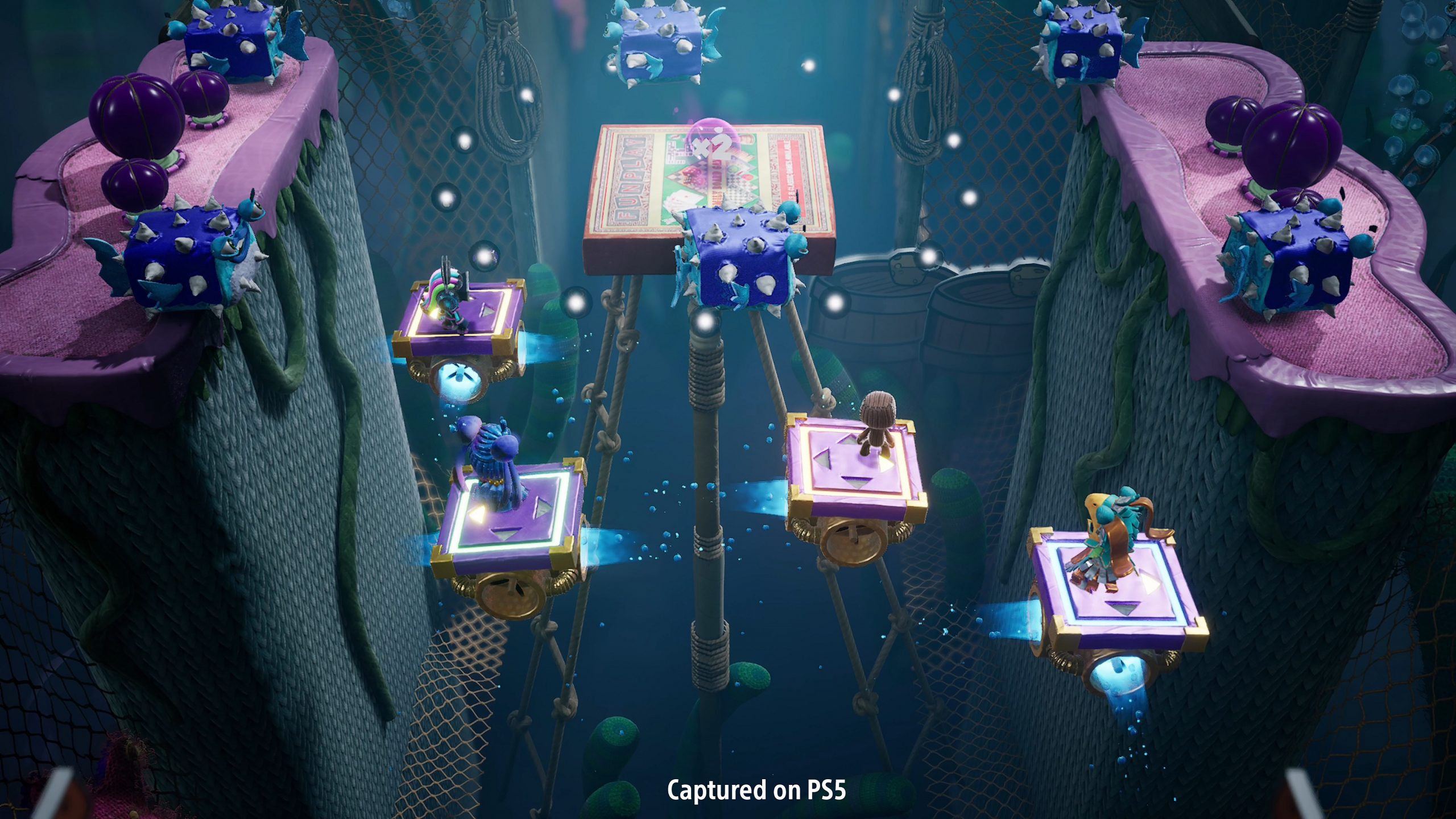 Sackboy: A Big Adventure shows off co-op and more in latest gameplay video