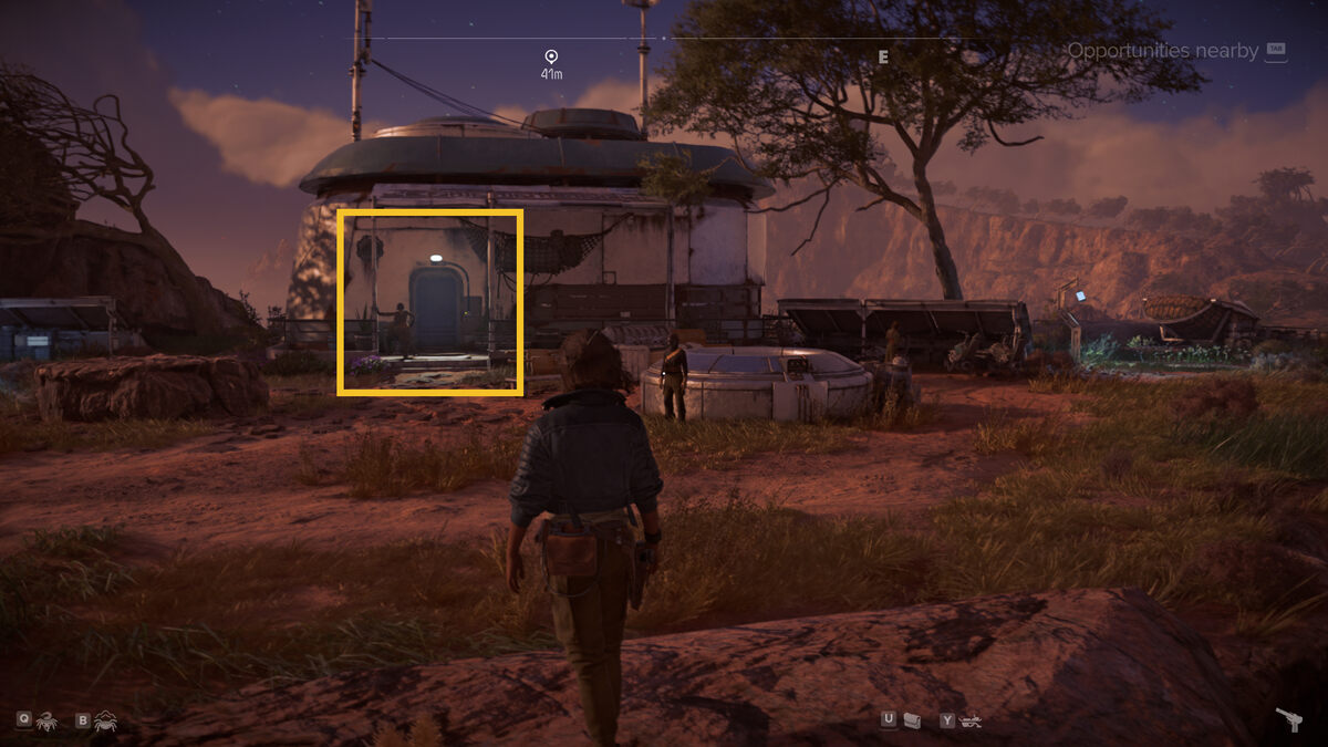 Star Wars Holodrama locations: Kay exploring Toshara.