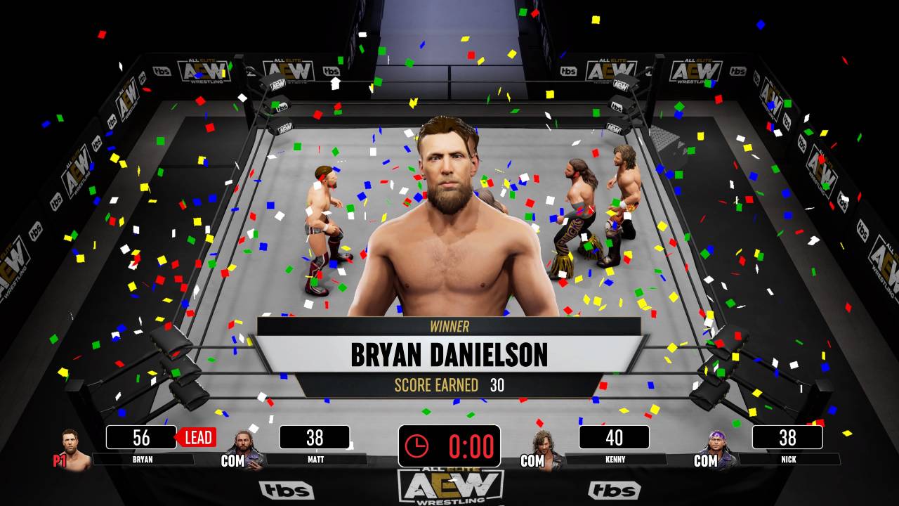 AEW Fight Forever review: Bryan Danielson winning a match.