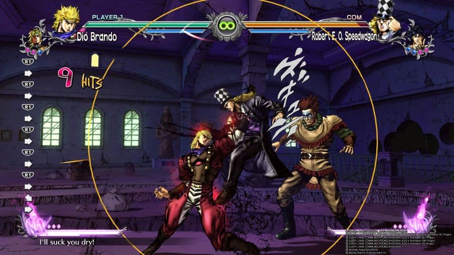All Star Battle R Vampire Style