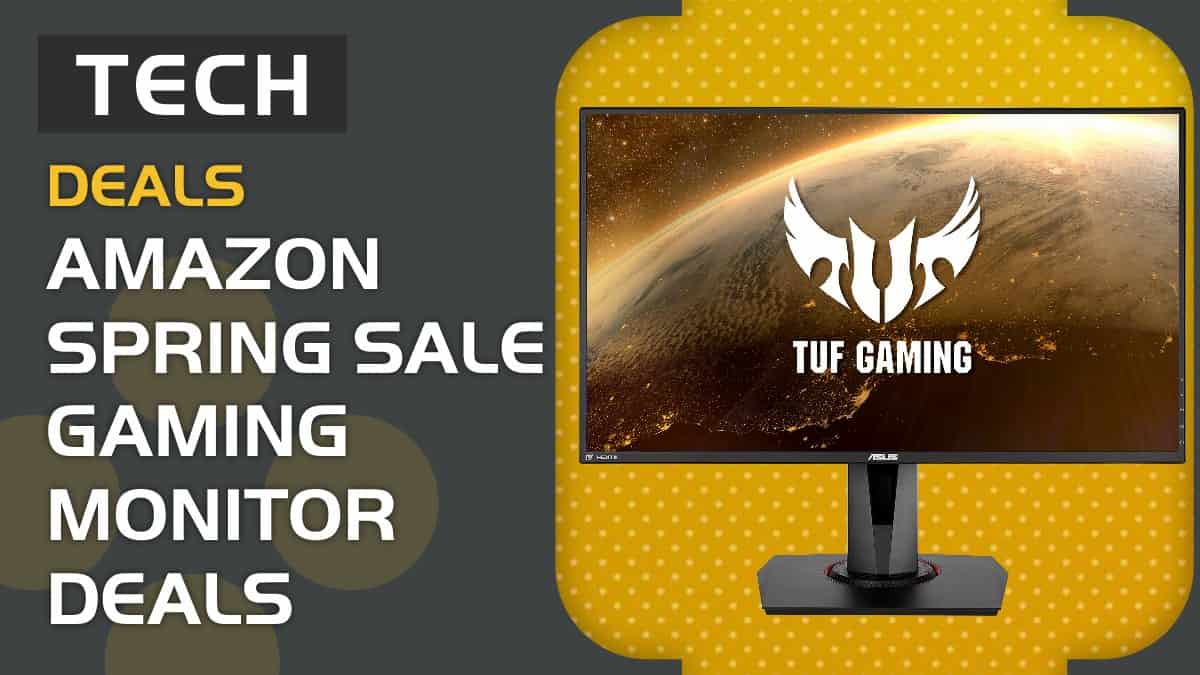 Best Amazon Spring Sale gaming monitor deals