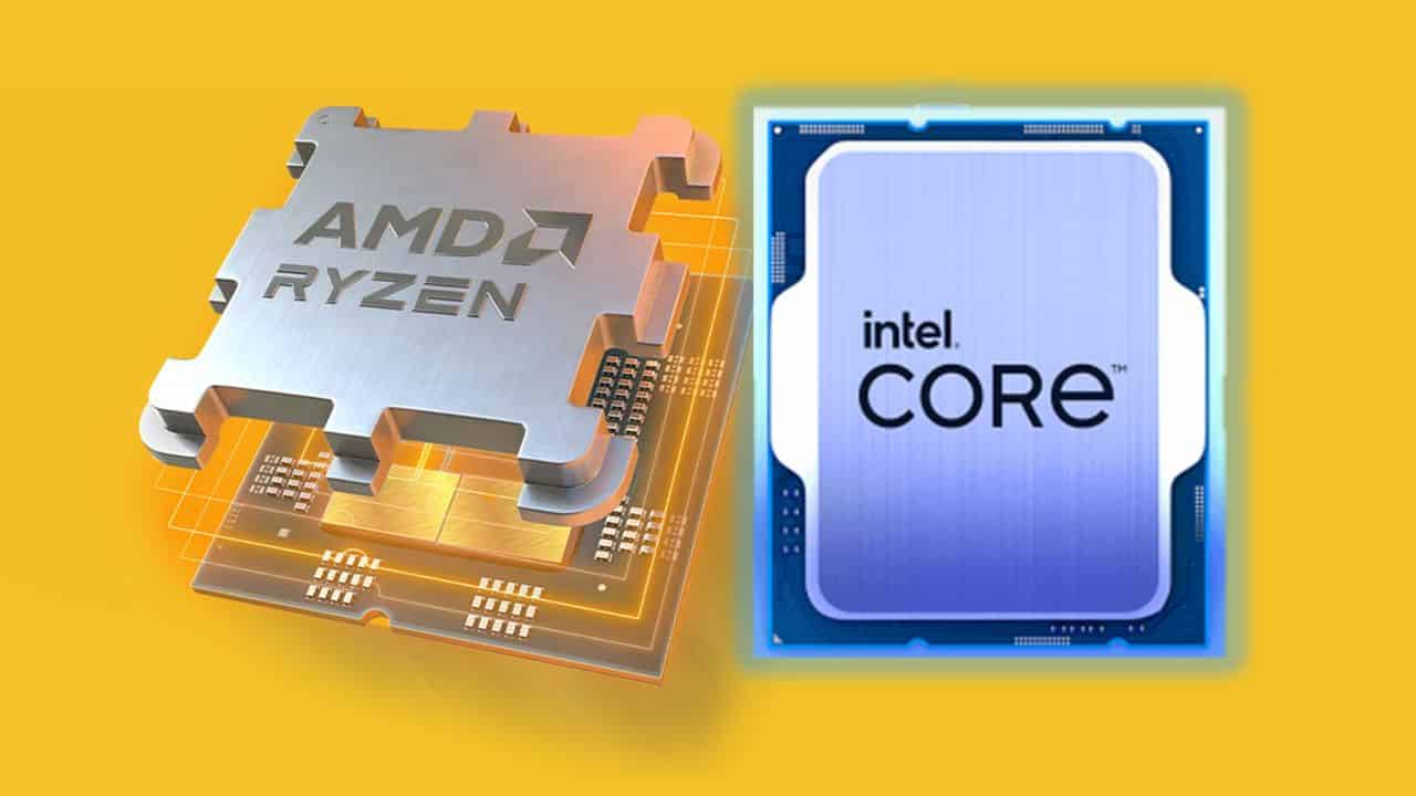 amd ryzen and intel core cpus