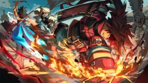 Cover image showing two hero units fighting in Anime Vanguards on Roblox.