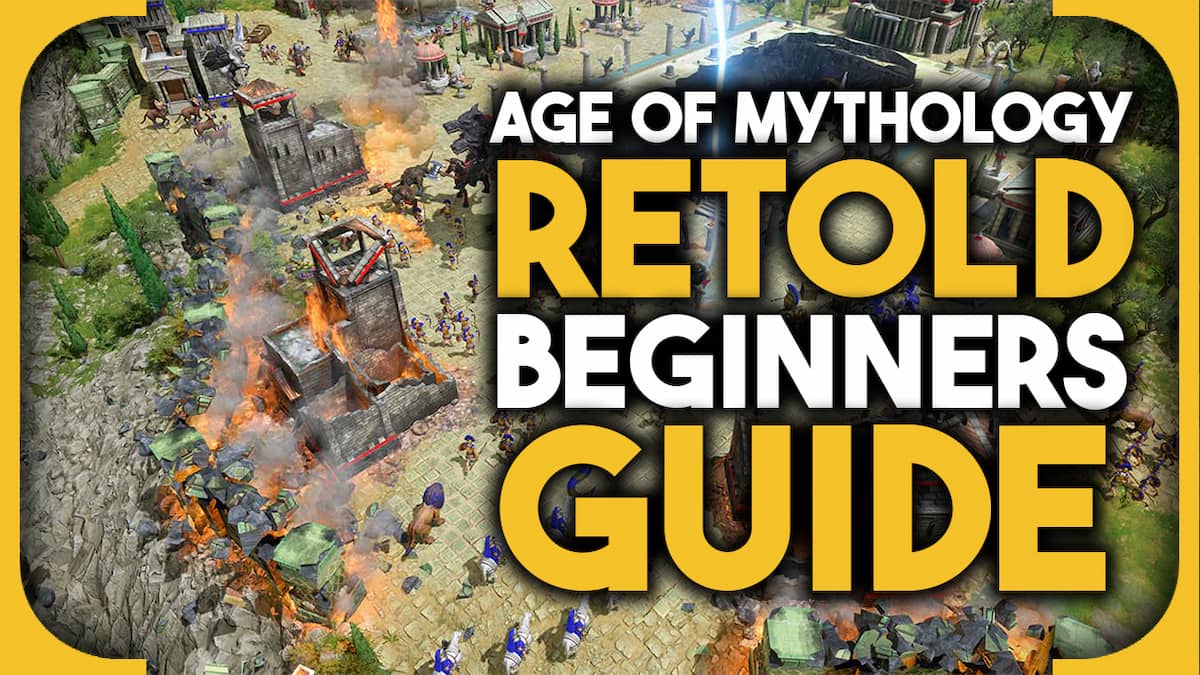 Featured image for a beginner's guide for Age of Mythology: Retold.