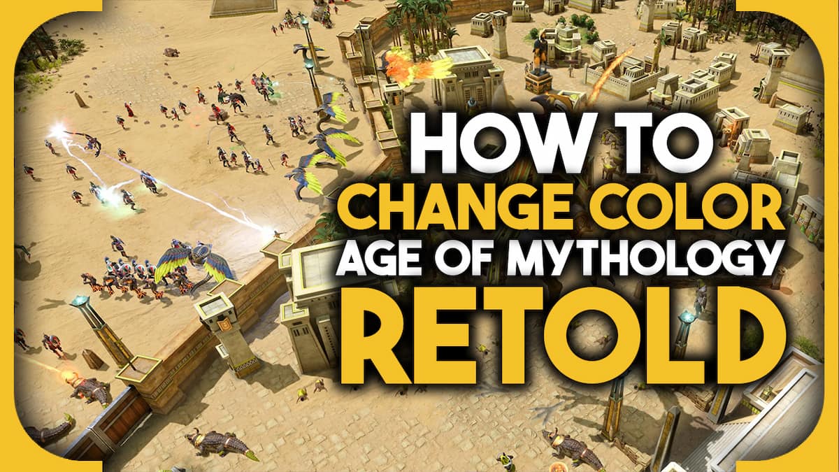 Featured image for a guide on how to change your colour in Age of Mythology: Retold.