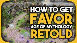 Featured image for a guide on how to gain favor in Age of Mythology: Retold.