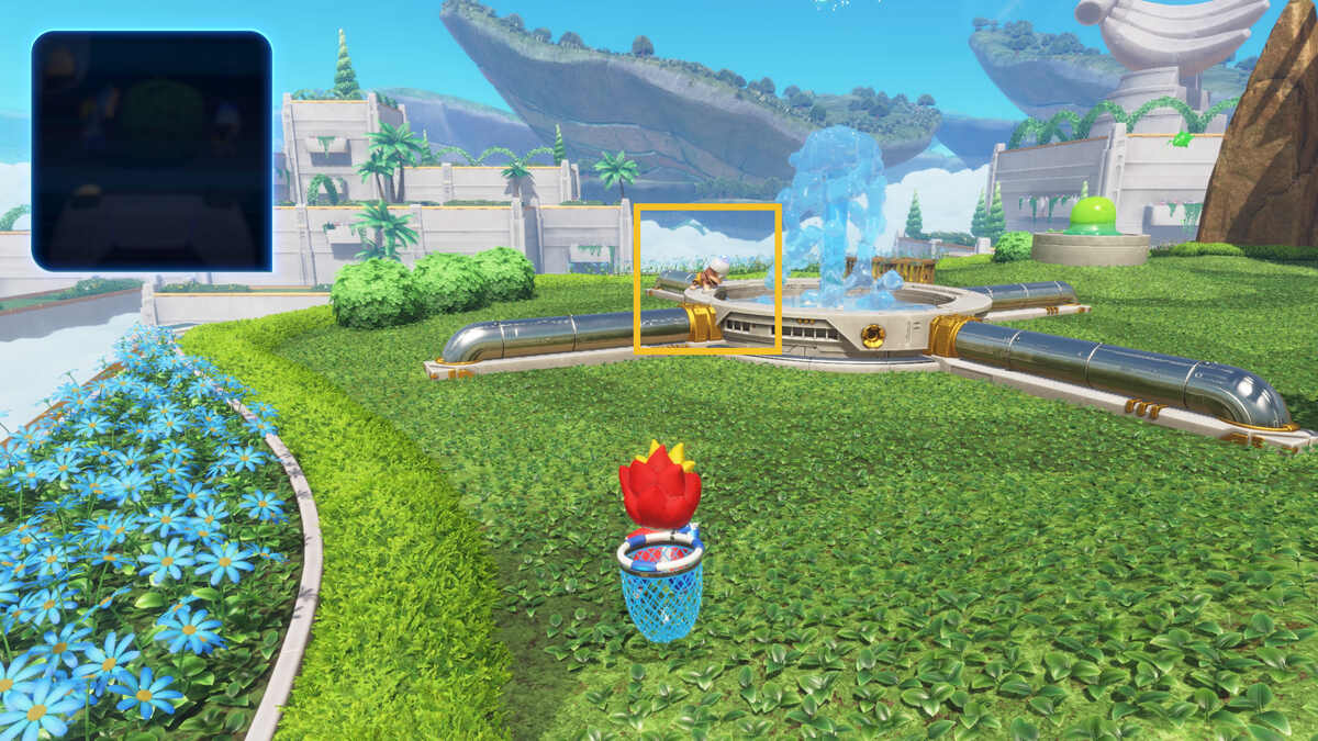 Astro Bot Apes On The Loose: Astro exploring the Apes On The Loose planet.