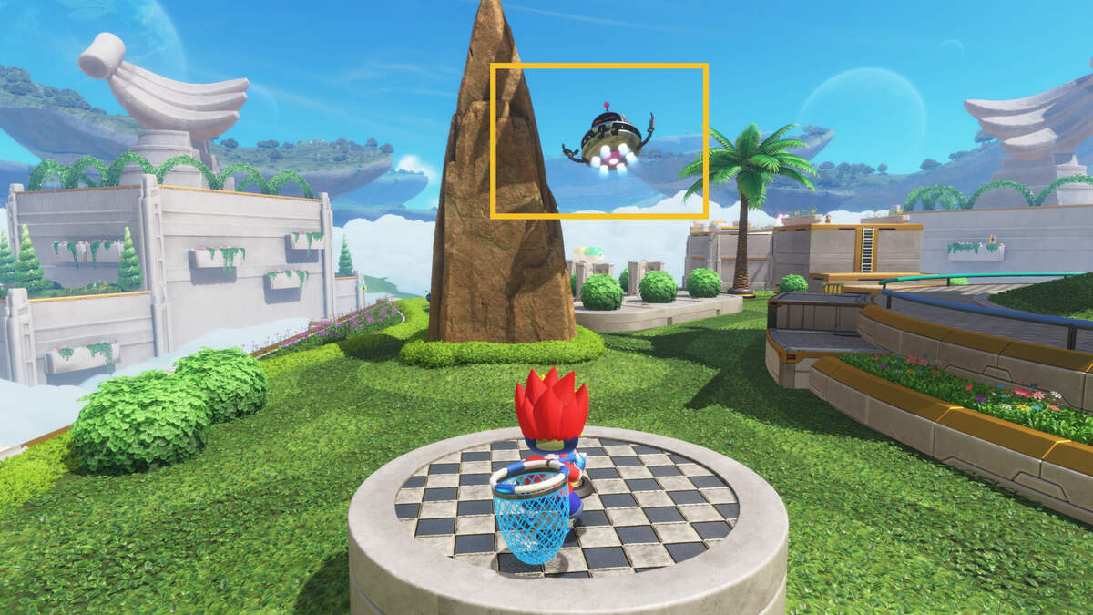 Astro Bot Apes On The Loose: Astro exploring the Apes On The Loose planet.