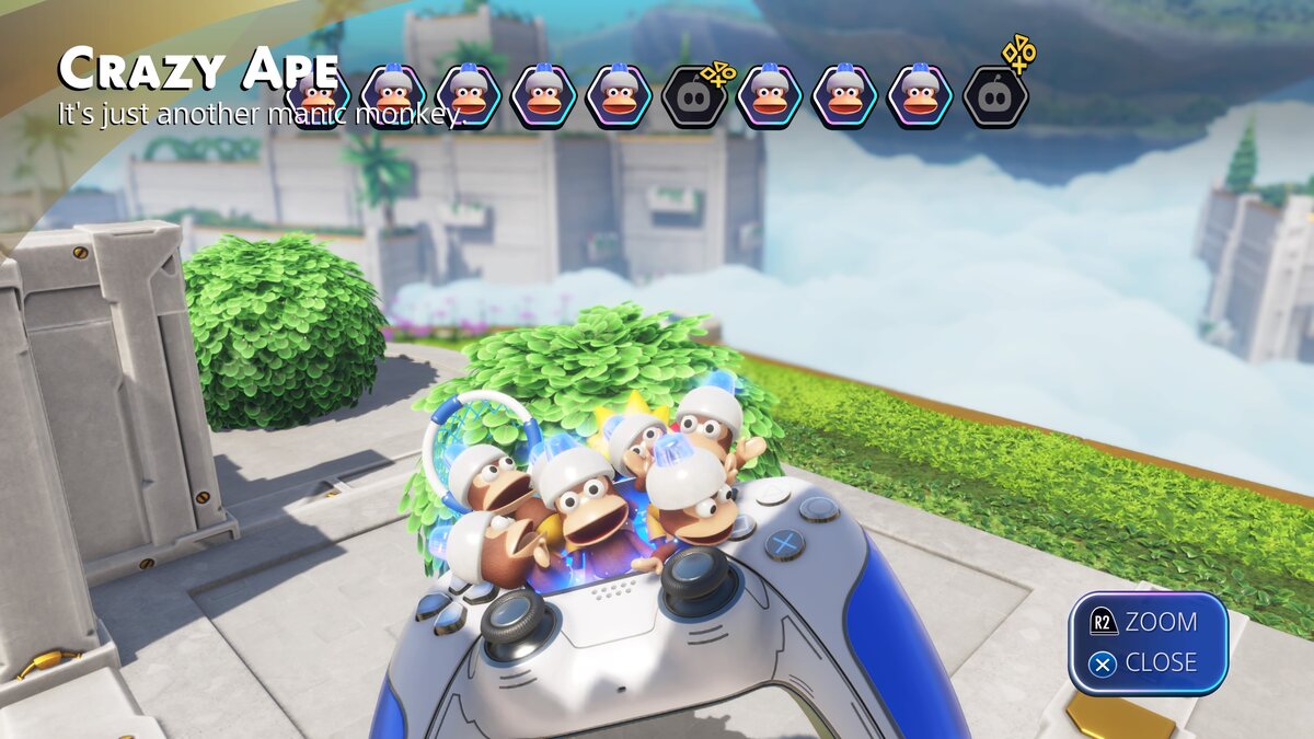 Astro Bot Apes On The Loose: Astro exploring the Apes On The Loose planet.