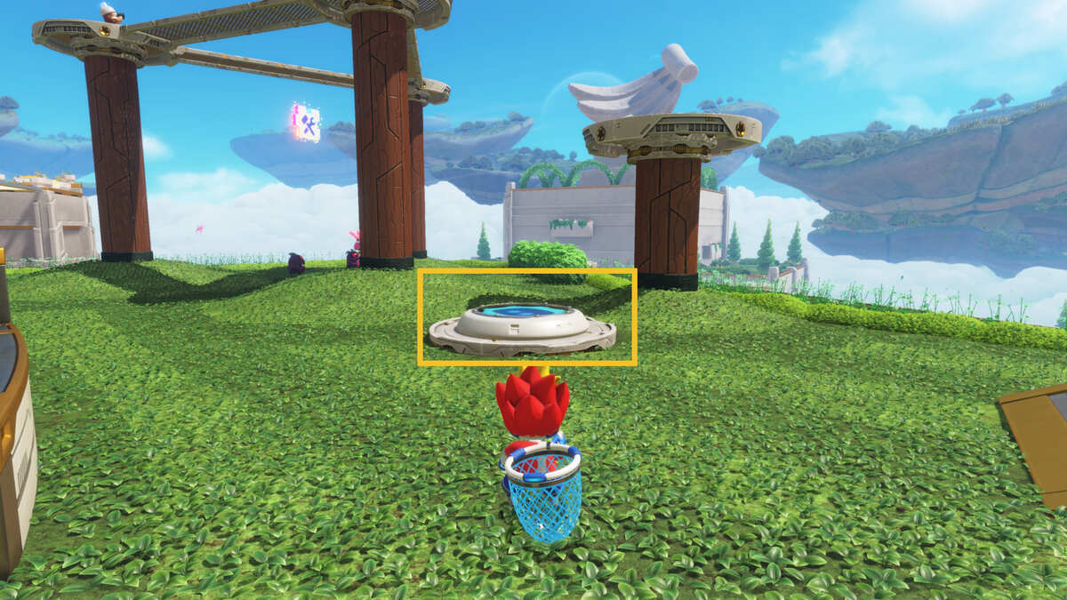Astro Bot Apes On The Loose: Astro exploring the Apes On The Loose planet.