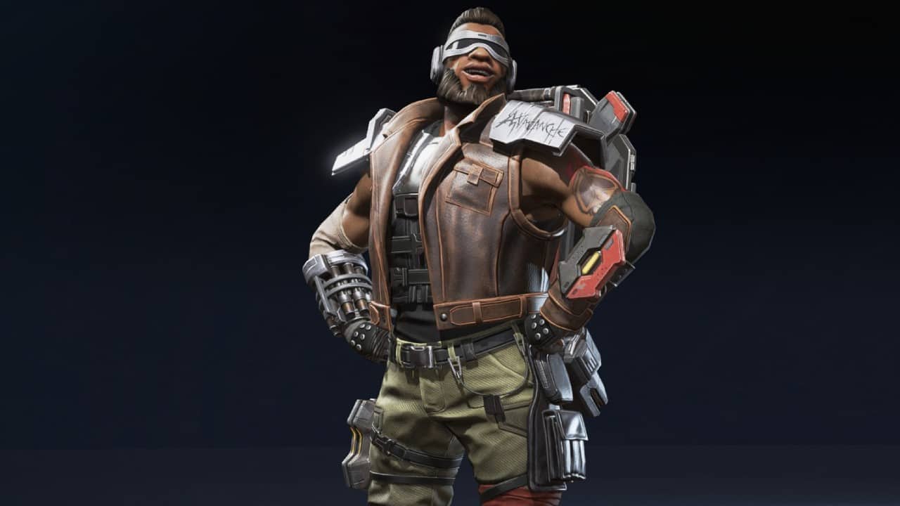 Apex Legends x Final Fantasy 7 event skins and cosmetics: Newcastle's event skin.