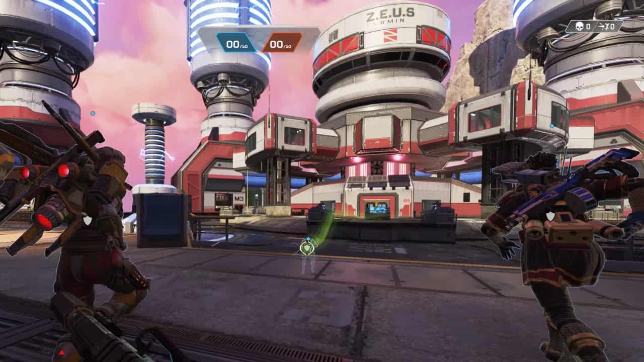 Apex Legends Season 19 Ignite start time, end time, trailers, cross progression, and more: A team lands in Zeus Station in a Death Match.