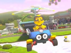 Mario Kart 8 gameplay video walkthrough: Royal Raceway fastest time guide