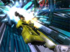 WipEout HD gameplay footage blow-out