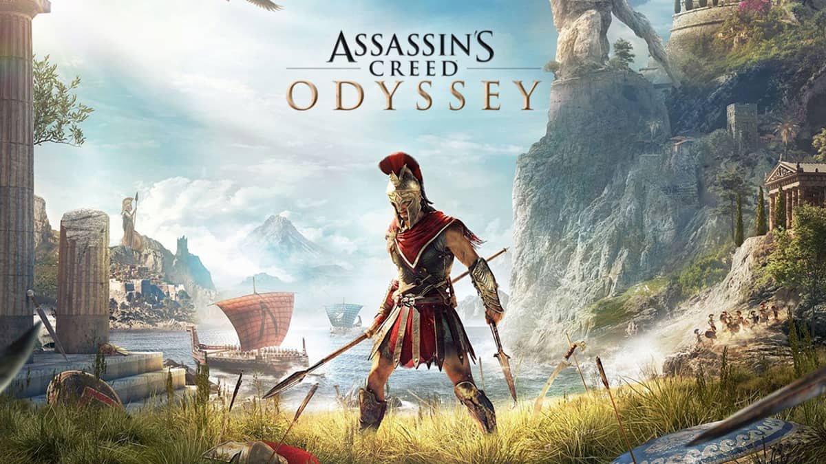 The cover image for the Assassin's Creed Odyssey game.
