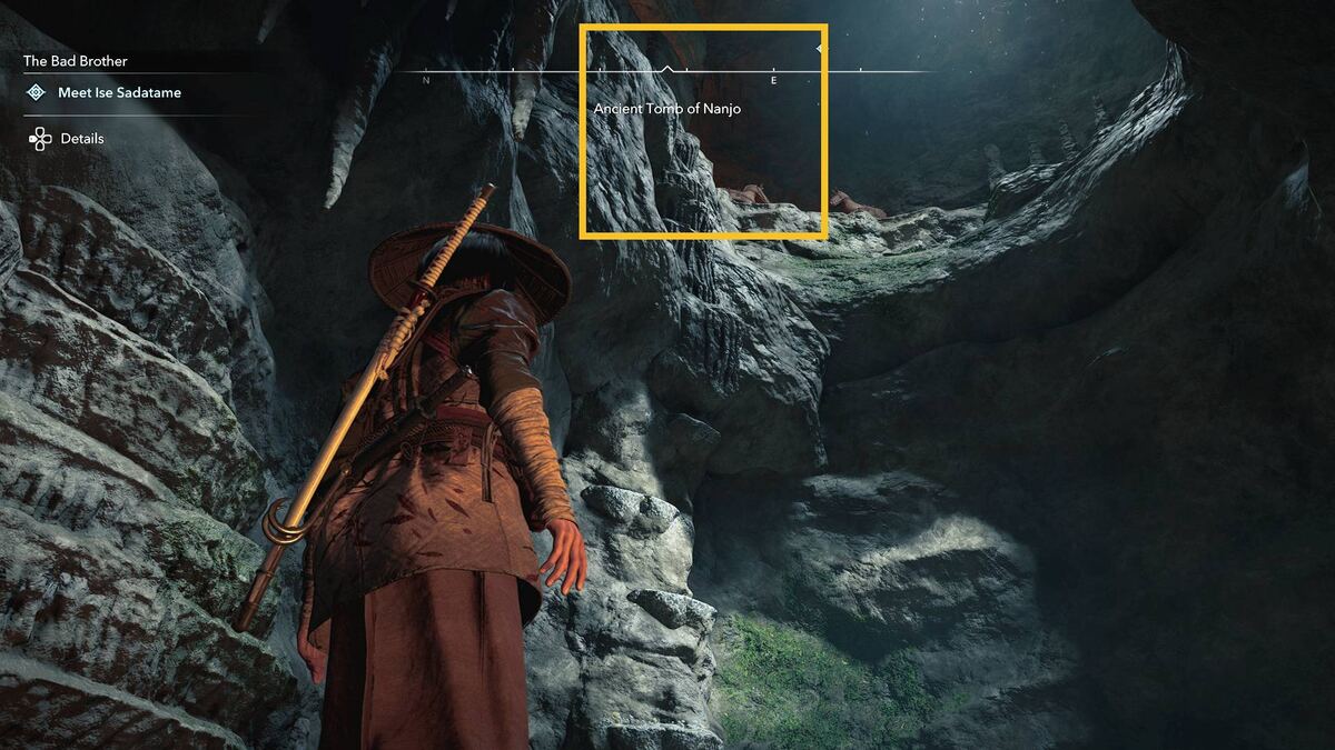 Assassin's Creed Shadows Ancient Tomb of Nanjo: tomb caves.