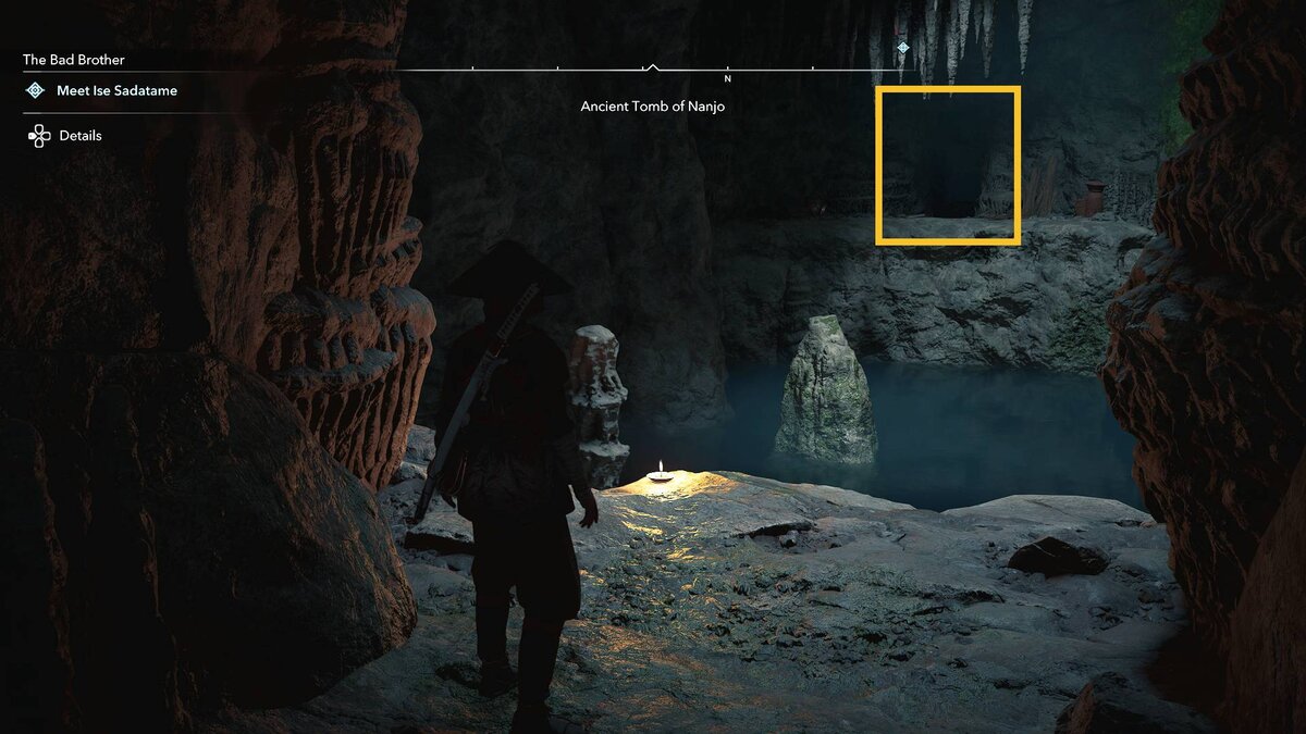 Assassin's Creed Shadows Ancient Tomb of Nanjo: tomb caves.
