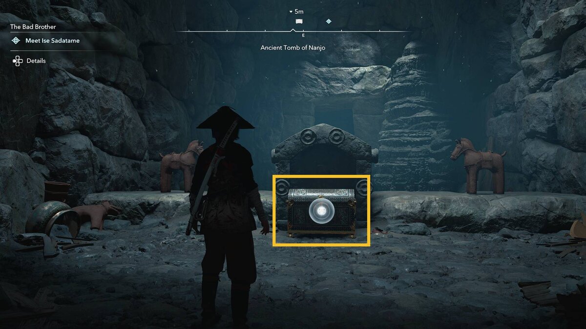 Assassin's Creed Shadows Ancient Tomb of Nanjo: tomb caves.